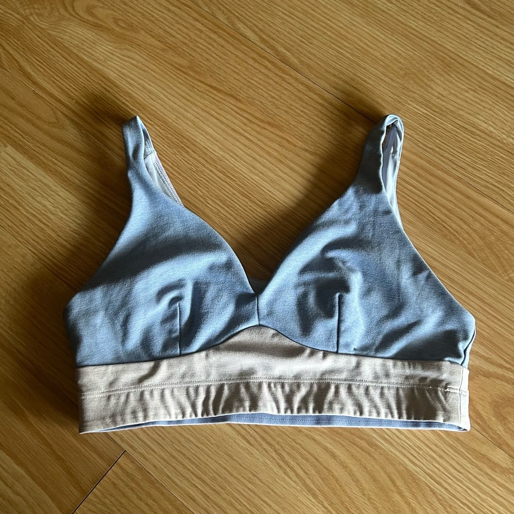 Outdoor Voices Colorblock Sports Bra Small